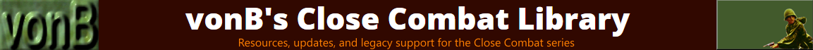 vonB's Close Combat Library